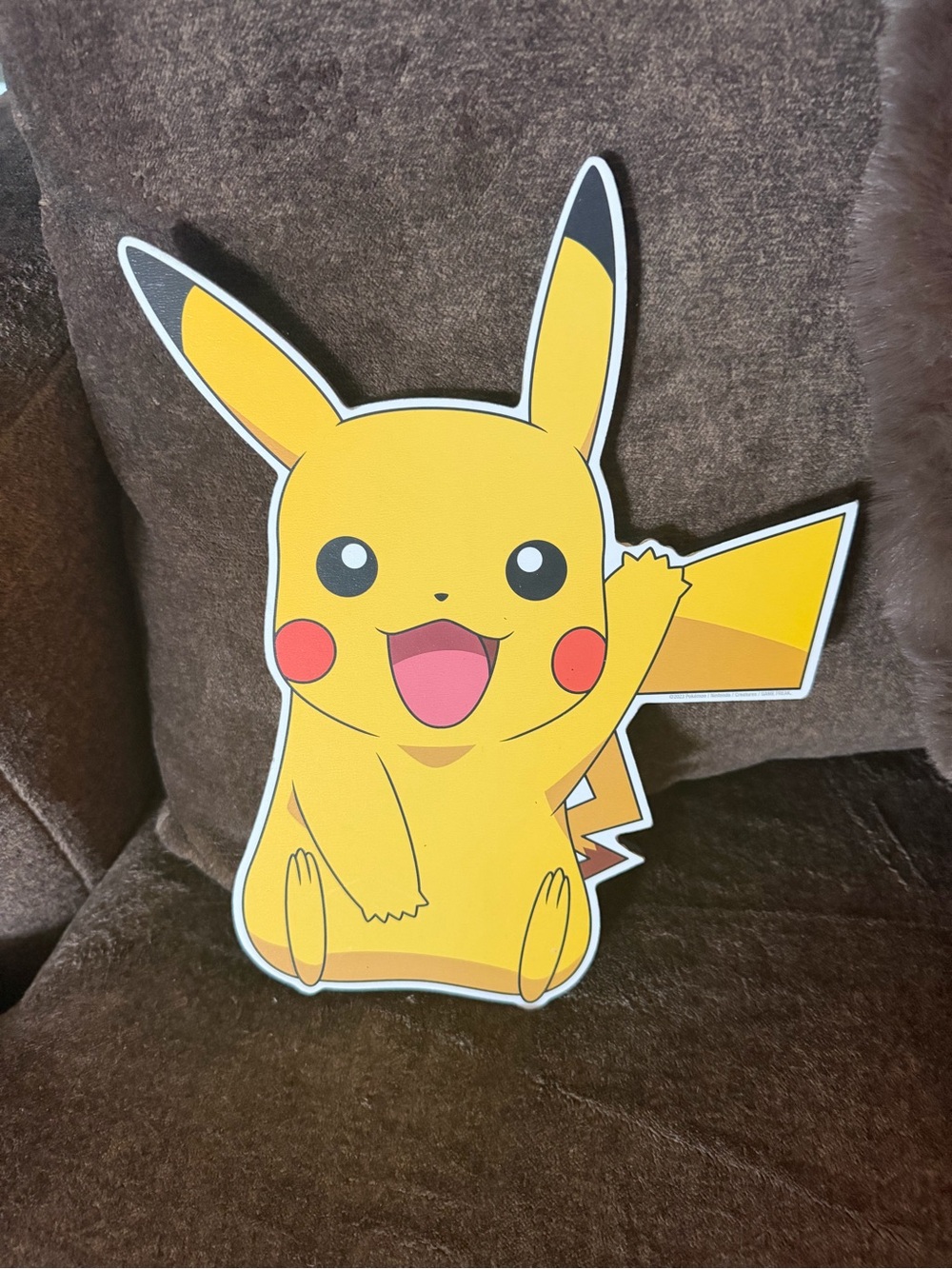 Pokemon Pikachu Wall Art - Yellow, Black, Red